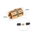 PYCOU 1 Cái Nam Nữ Adapter, 3 / 8 "1 / 4" M14 M18 M22 Đầu nối ống Barb, Lắp ống F / M Khớp chuyển tiếp bằng đồng thau cho đèn pin máy rửa áp lực cao