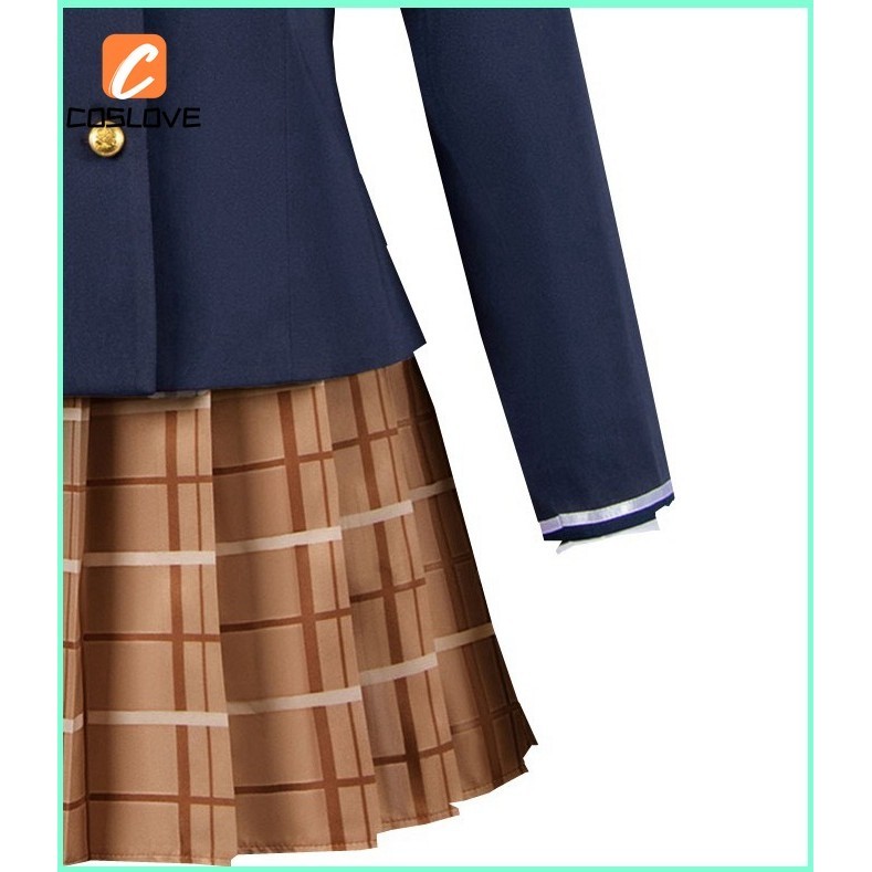 Anime Thiên Thần Tiếp Theo Cửa Xẻ Tà Tôi Thối Mahiru Shiina Cosplay Trọn Bộ Trang Phục Trường Đồng Phục Phù Hợp Với Cô Gái Đầm Dự Tiệc Trang Phục Hàng Ngày