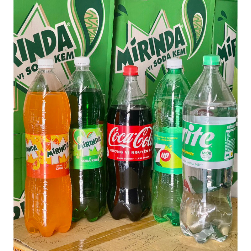 Nước Ngọt Chai Các Loại 1,5L Coca/Pepsi/Mirinda …