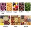 Bình đựng thức ăn khô YUUKII, Bình đựng ngũ cốc hình trụ đôi Candy Snack, Hộp đựng thực phẩm sáng tạo Điều khiển kép Bekas Makan Hộp đựng thực phẩm