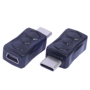 Bộ chuyển đổi chuyển đổi Yoo Mini USB Female sang Type C Male 5V 2A