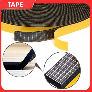 Độ dày 3mm Độ bám dính mạnh Băng cao su xốp xốp màu đen EVA Chống va chạm Con dấu Stri Chiều rộng 6 / 12 / 25mmSound Dải cách nhiệt