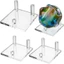 Chân đế trưng bày ZENZON, Giá đỡ hiển thị trong suốt ba chân, Giá đỡ lưu trữ Đa năng Acrylic Nhỏ San hô Giá đỡ Đạo cụ trang sức