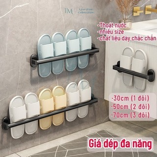 Giá Dép Thanh Treo Quần áo Bunnies Thiết kế Không Cần Khoan Tường decor tiện dụng Trong Nhà Tắm