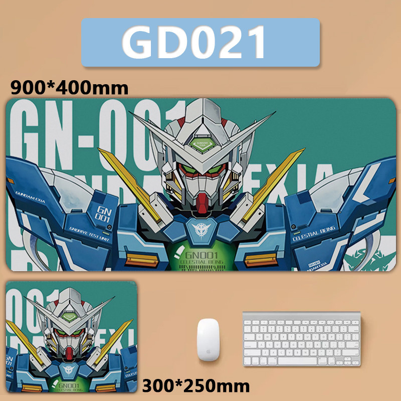 90x40cm Tùy Chỉnh XXL Lớn Bàn Phím Bàn Phím Miếng Lót Sinanju Sazabi Char 's Zaku Freedom Astray Wing Kỳ Lân Barbatos Gundam Miếng Lót Chuột Chơi Game