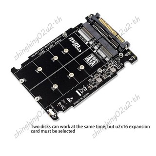 Bộ chuyển đổi SSD M.2 sang U.2 2in1 M.2 NVMe và SATA-Bus NGFF SSD sang PCI-E U.2 SFF-8639 Bộ chuyển đổi PCIe M2