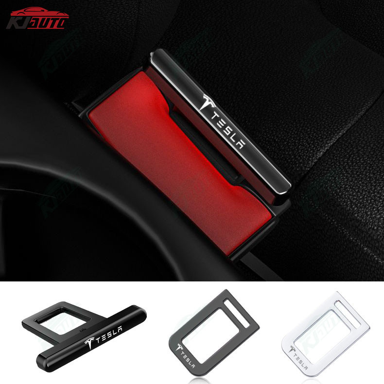Kẹp kim loại dây an toàn ô tô ẩn cho Tesla Model 3/S/Y/X