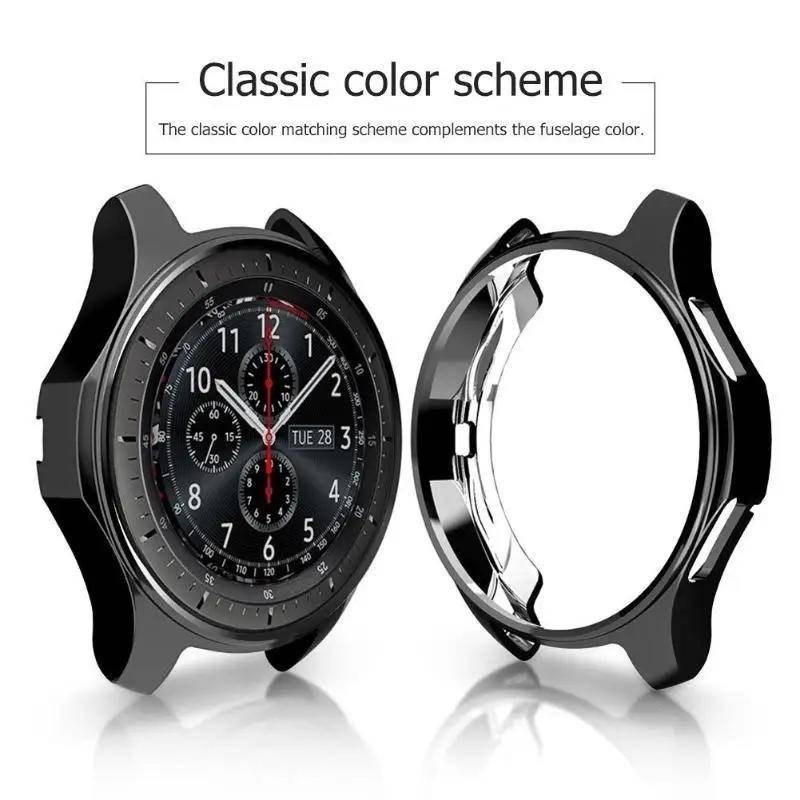 Samsung Watch3 Mạ Chất Lượng Cao TPU Mềm Đồng Hồ Thông Minh Dành Cho Samsung Watch 3 41mm 45mm Chống Vân Tay Chống Trầy Xước Đồng Hồ Ốp Lưng Bảo Vệ Màn Hình