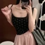 Áo Tank Mùa Hè EBINLANDS, Có Áo Bra Pad Kawaii Cami Áo Sơ Mi, Quần Lót Không Tay Dây Áo Vest Corset Cho Nữ