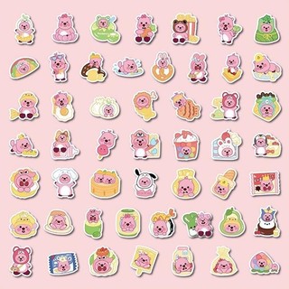 102 Chiếc Hoạt Hình Hàn Quốc Little Beaver Loopy Dán Laptop Cốc Điện Thoại DIY Miếng Dán Chống Thấm Nước