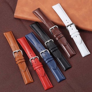 Dây đồng hồ da thật 12-24mm, da bò, nam nữ, 12-24mm