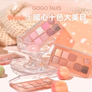 Bảng phấn mắt 10 ô GOO GO TALESONBT Mèo Ngọt Ngào GT773