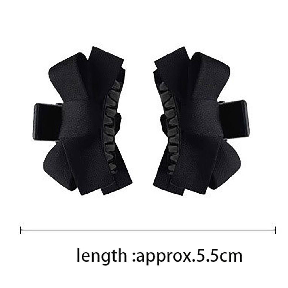 EBINLANDS 1 Cặp Kẹp Tóc Nơ, Thắt Nơ Công Chúa Đầu Kẹp Tóc Bên Cạnh, Ngọc Trai Vintage Vương Miện Ong Mặt Nhỏ Nổ Tóc Nữ Cô Gái