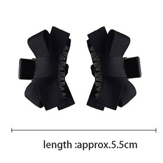 WOAY Kẹp Tóc Bên Thắt Nơ Công Chúa - Dáng Mặt Dễ Thương Như Vương Miện Ong Cho Các Cô Gái