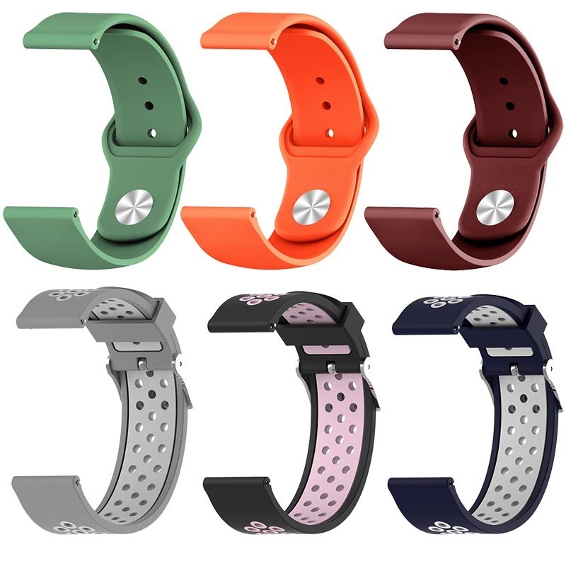 Dây Đeo Cho Xiaomi Redmi Watch 5 Active / Redmi Watch 5 Lite Dây Silicon Mềm Màu Kẹo Dây Đồng Hồ Thể Thao Vòng Tay 22mm