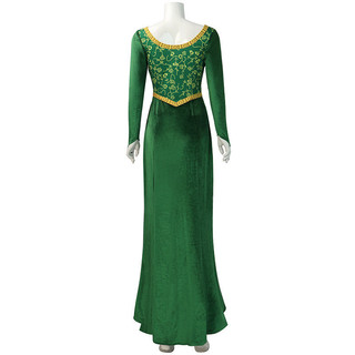 Hàng sẵn có Bán chạy Người lớn Trẻ em Hoạt hình Quái vật Shrek Công chúa Fiona cosplay Quần áo nữ