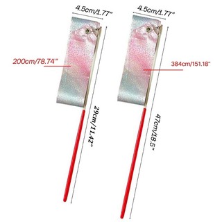 KIN Khiêu Vũ Ruy Băng Streamers Thể Dục Dụng Cụ Ruy Băng Cây Đũa Phép Thể Dục Nhịp Điệu Ruy Băng