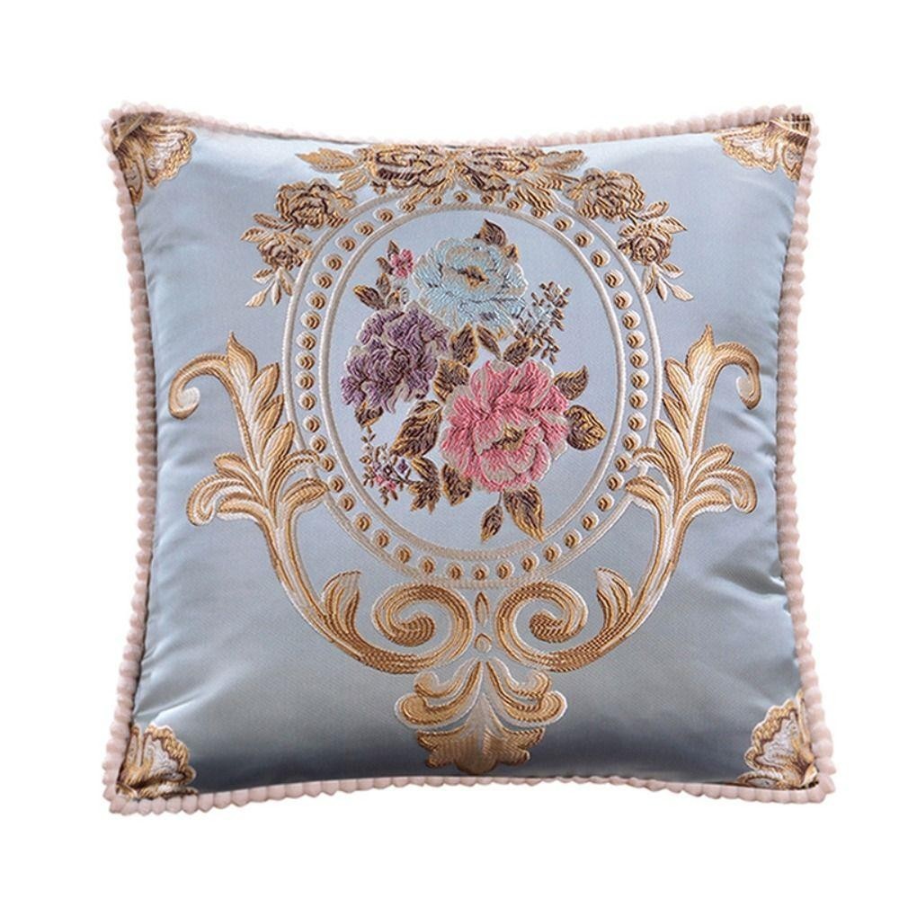 Vỏ Gối SHUPUN, Vỏ Đệm Jacquard Trang Trí, 48x48cm Trang Trí Nhà Có Thể Giặt Được Phong Cách Châu Âu Ném Gối