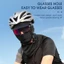 Mũ toàn mặt MARGREDY, Balaclava đi xe đạp Bandana chống gió, Mũ chống nắng chống nắng thoáng khí với lỗ kính mắt Khăn quàng cổ đi bộ leo núi chạy bộ