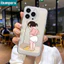 ibumpers Ốp Lưng Iphone Cute bựa Couple Hoạt Hình Hoạ Tiết Ốp Điện Thoại Trong Suốt Dày Dặn TPU Silicone Mềm Chống Sốc Cho Iphone 15 14 12 13 11 Pro Max IP 7 8 Plus Iphon X XS XR