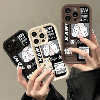 Dành Cho Redmi K50 K60 K40 Gaming K30 Ultra K40S K70 K60 K50 K40 K20 K30 Pro Zoom K70E K60E Vỏ Thương Hiệu Hợp Thời Trang Kaws Sesame Street Vỏ Điện Thoại TPU Mềm Mờ Chống Sốc