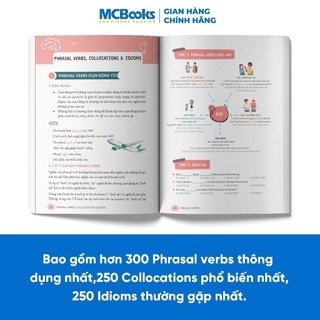 Combo - Mindmap English Phrasal Verbs, Collocations And Idioms Và Tự Học 2000 Từ Vựng Tiếng Anh Theo Chủ Đề