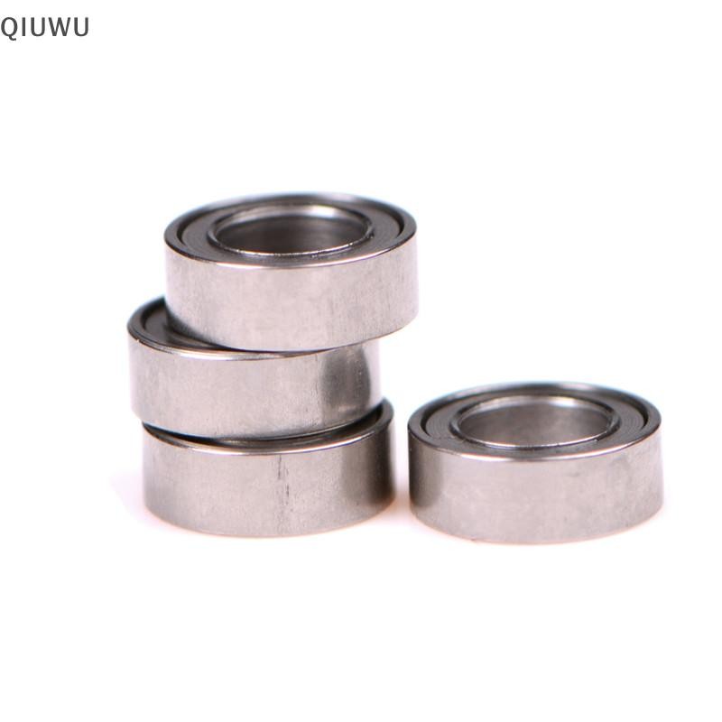 Qiuwu 4 vòng bi MR74ZZ 4 * 7 * 2.5 4x7x2.5mm tấm chắn kim loại MR74Z vòng bi Mới.