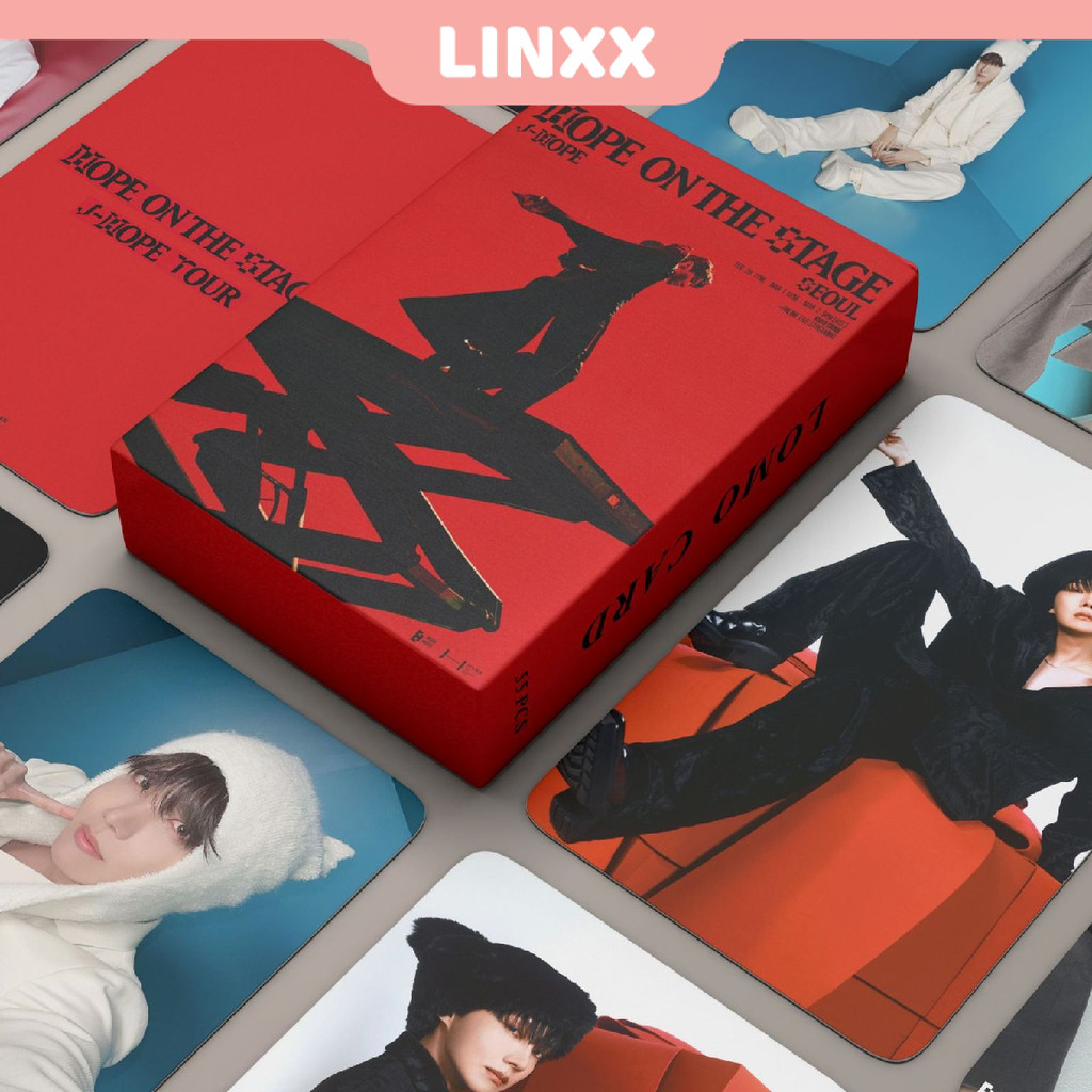 Linxx 55 / 50 Chiếc J-Hope Tour Hope on the Stage Album Lomo Card Kpop Photocards Bưu Thiếp Series