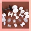 Cuộn trong suốt tròn để cuộn sợi, chỉ cotton, chỉ len, ống lưu trữ dây câu, khay cuộn rỗng bằng nhựa
