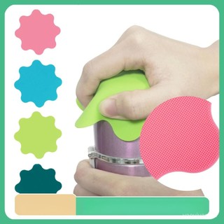 Thảm silicone hình hoa mở chai, cách nhiệt, không trượt, thảm đa năng hỗ trợ cốc, sáng tạo 37UE