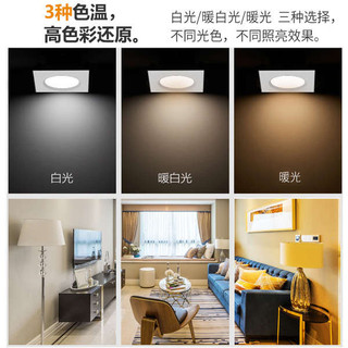Đèn Led Lưới Tản Nhiệt Hai Đầu Ba Đầu Vuông Downlight Lưới Đậu Mật Ánh Sáng Nhôm Nhúng Thương Mại Downlight cob Spotlight