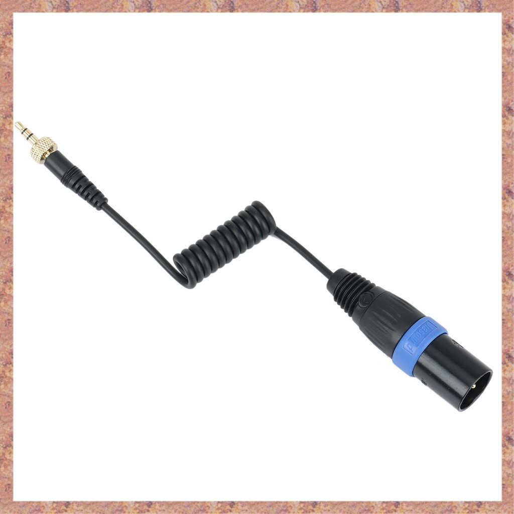 Cáp ChuyểN ĐổI Âm Thanh Saramonic Locking LoạI 3.5mm Sang 3.5mm TRS Sang XLR Cho Bộ NhậN Không Dây (R F C V)