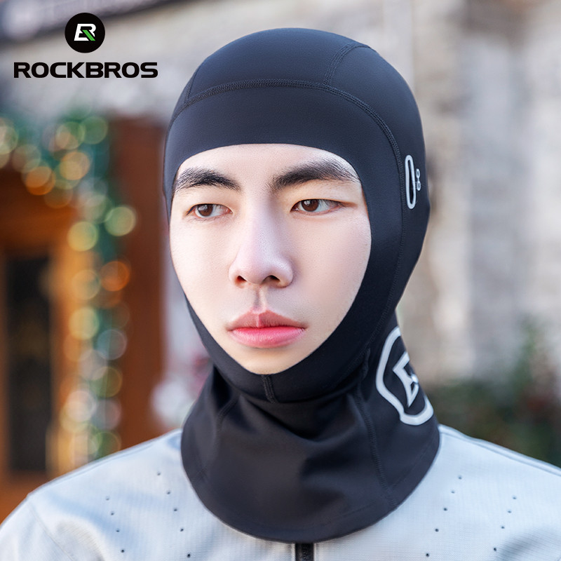 ROCKBROS Mặt nạ đi xe đạp thoáng khí nhiệt chống gió Thiết kế chống trượt Cổng kính mắt cho xe đạp xe máy (Unisex)​