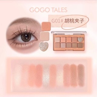 Bảng phấn mắt 10 ô GOO GO TALESONBT Mèo Ngọt Ngào GT773