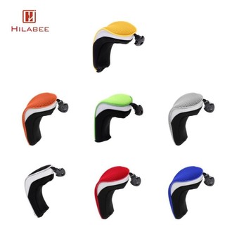 Hilabee Mesh Golf Club Head Cover Hybrid Utility Headcover Case với thẻ số có thể hoán đổi cho nhau