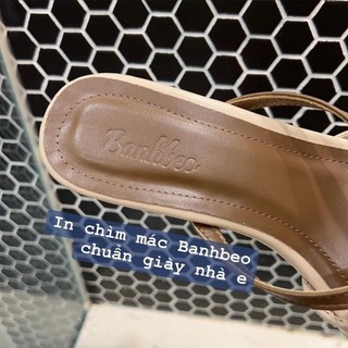 Giày cao gót Nơ gót mảnh  Cao 5CM và Cao 7CM phối màu Đơn giản, nhẹ nhàng Giày Bánh Bèo mã DepKK DéP Shoes