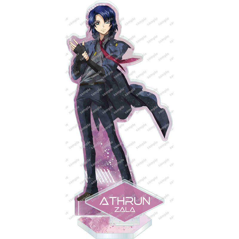 Sq2 Hot Mobile Suit Gundam SEED FREEDOM Chất liệu Acrylic Đăng ký Anime Hình Mô Hình Đồ Chơi Đứng Tấm Giá Đỡ