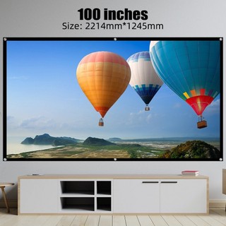 Màn hình máy chiếu HD có thể gập di động GOOJODOQ thích hợp cho rạp hát tại nhà, chiếu phim, trong nhà và ngoài trời