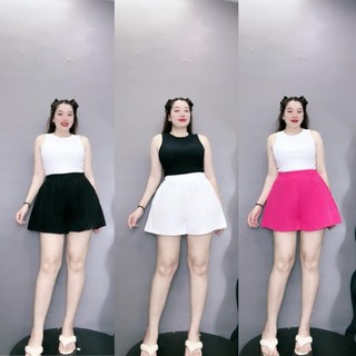 Quần đùi dáng chữ A NHỎ CLOTHING bigsize nữ,quần short dáng chữ vải for nhẹ mặc thoáng mát xinh Q500