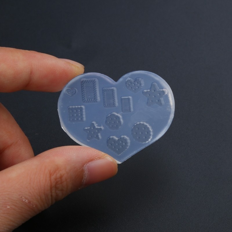 Wellb DIY Đúc Dụng Cụ Nướng Bánh Mini Món Tráng Miệng Pha Lê Nhựa Dính Khuôn Bánh Kẹo Chocolate Khuôn Silicon