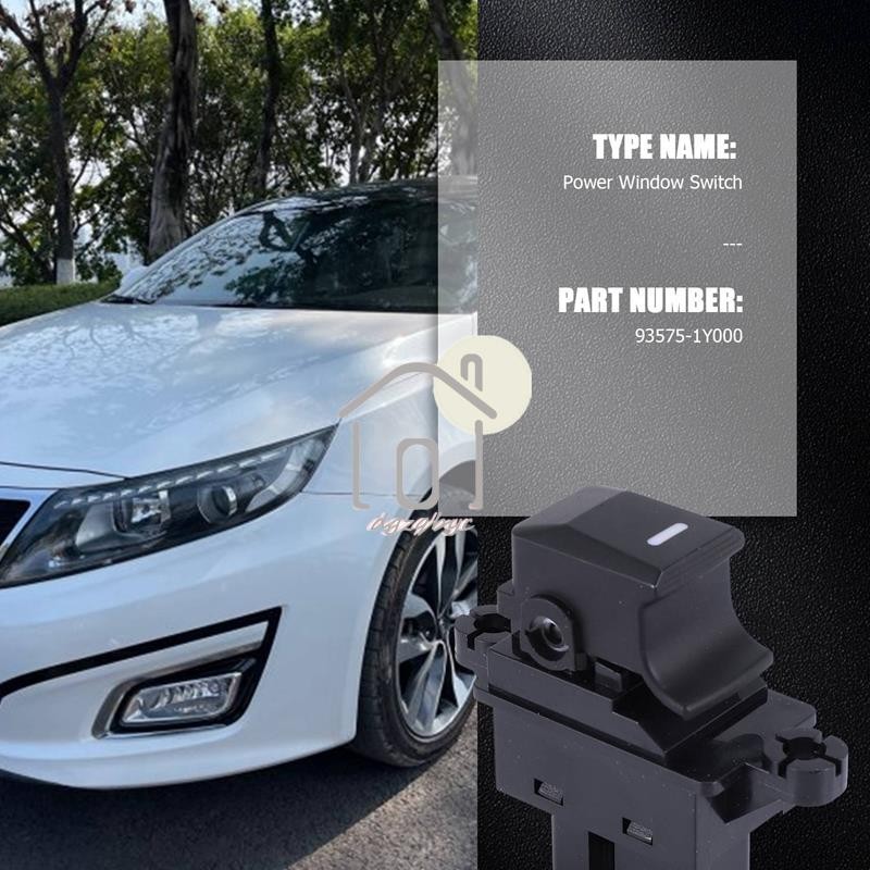 [Dgzqbyc] Nút công tắc điều khiển cửa sổ điện cho Kia Picanto Morning 2011-2016 93575-1Y000