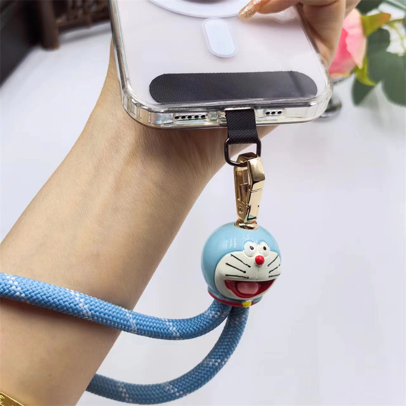 Điện Thoại Di Động Dây Đeo Cổ Tay Ngắn Minnie Mickey Bện Mạnh Mẽ Đáng Tin Cậy Ốp Điện Thoại Di Động Đa Năng Kẹp Nam Nữ
