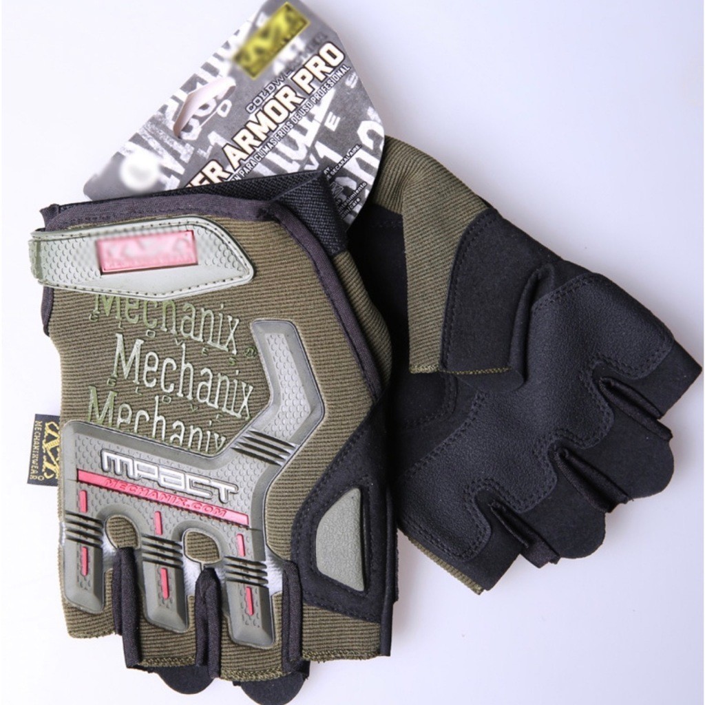 Găng Tay Chiến Thuật Mechanix Nửa Ngón_Tactical half-fingered gloves