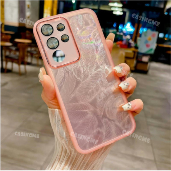Dành Cho Vivo Y29 4G 2025 Lấp Lánh Họa Tiết Lông Vũ Silicon Mềm Cho Vivo Y29 5G VivoY29 Y29 Y39 29Y Y 39 29 4G 5G 2025 Ốp Điện Thoại Chống Sốc Bảo Vệ Ống Kính Máy Ảnh Ốp Lưng