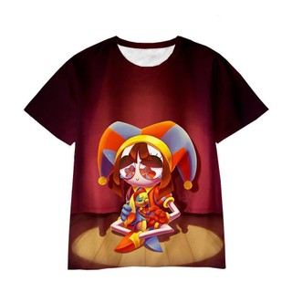 Áo cosplay vải 3D Amazing Digital Circus, phù hợp mùa hè