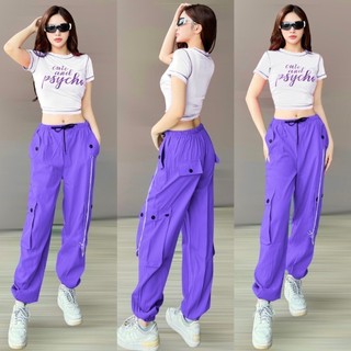 Quần thể thao jonger túi hộp chất thô trẻ trung năng động tập Zumba, Shuffle Dance, aerobic...