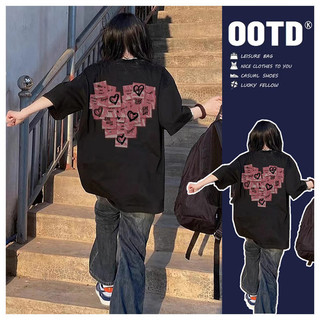 HIIXIIVI 2024 Mới 100% Cotton Unisex Áo Thun Nữ Tay Ngắn Plus Size M-5XL Nữ Tee Baggy Nam Nữ Baggy Cổ Tròn Rời Áo 2 / 23
