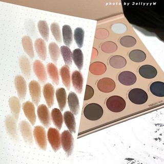 Bảng phấn mắt 30 màu MGL tone màu dễ sử dụng, phấn lì mịn có nhũ lâu trôi MGL 30-color matte eyeshadow palette
