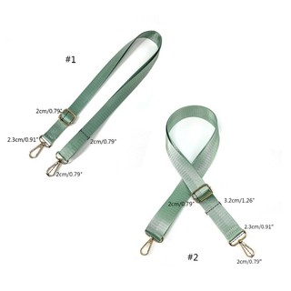 54in Handbag Shoulder Strap Adjustable Replacement Nylon Strap with Metal Hook