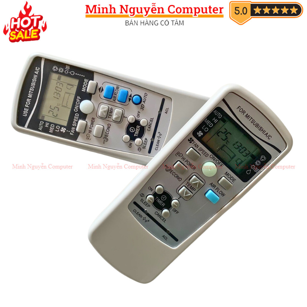 Điều khiển điều hòa Mitsubishi Mã 03 dòng MSY- MSZ- MS, remote máy